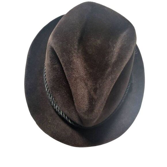 VINTAGE F.R. Tripler New York Chase Hat Felt Medium Fedora - Picture 5 of 11